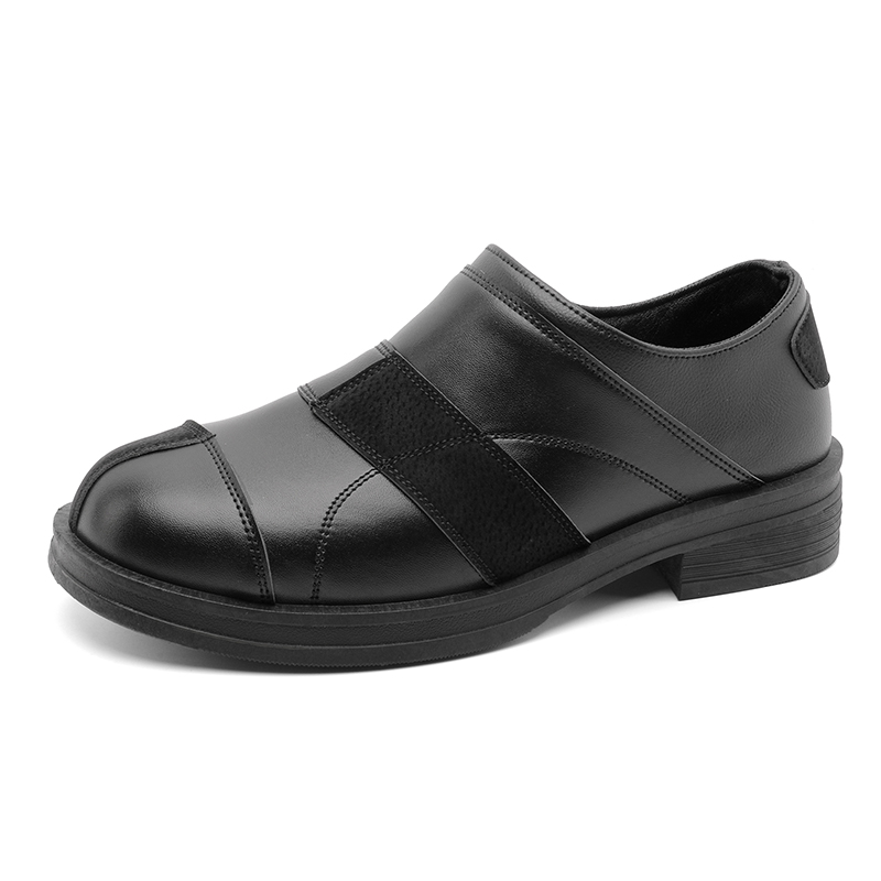 Leather Work Dress - Black Fashion Men Leather Shoes Designer
