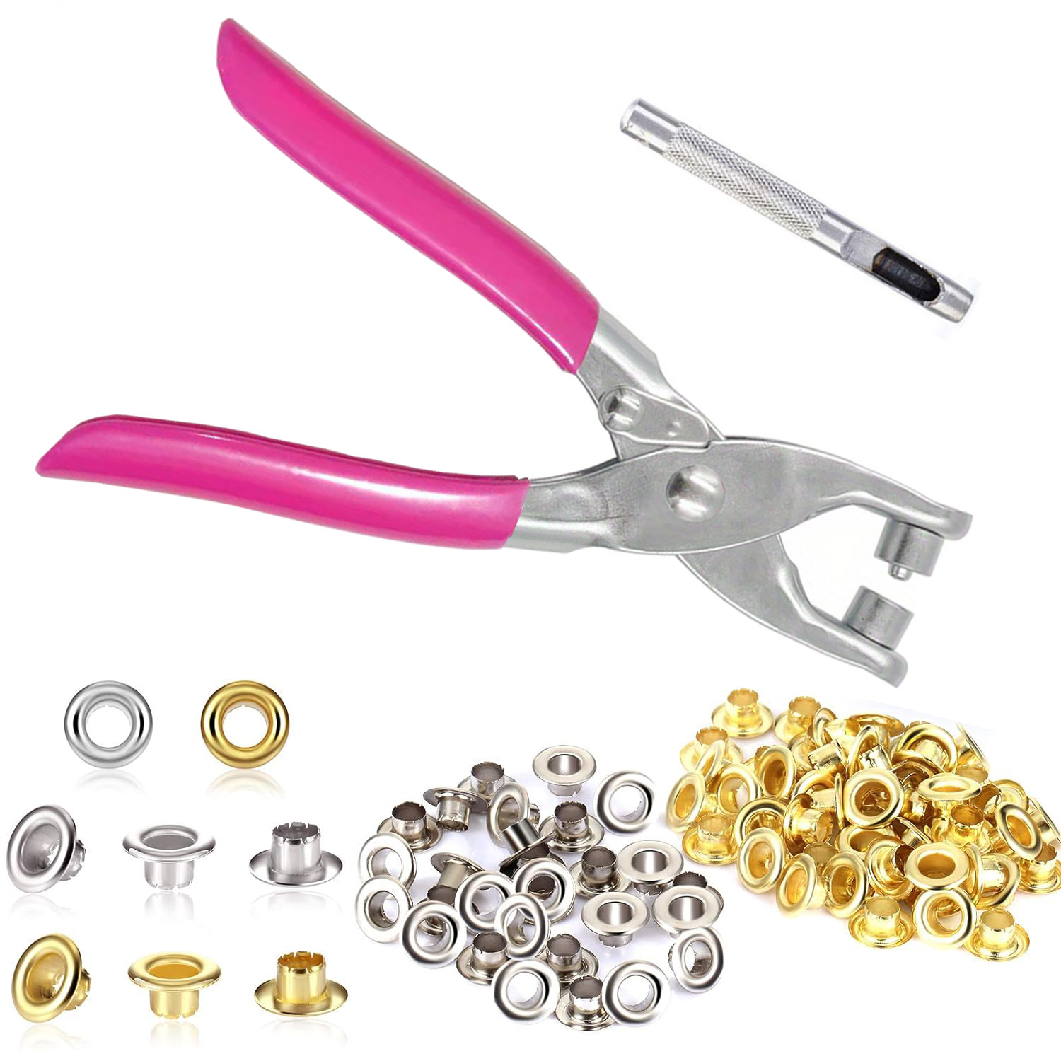 Leatherwork Kit - 4.5mm inner diameter Eyelet Tool Kit