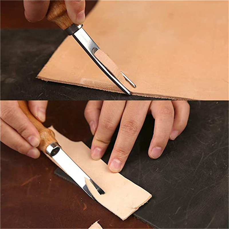 Leather Edge Beveler - Practical Leather Craft Edge Beveler Skiving