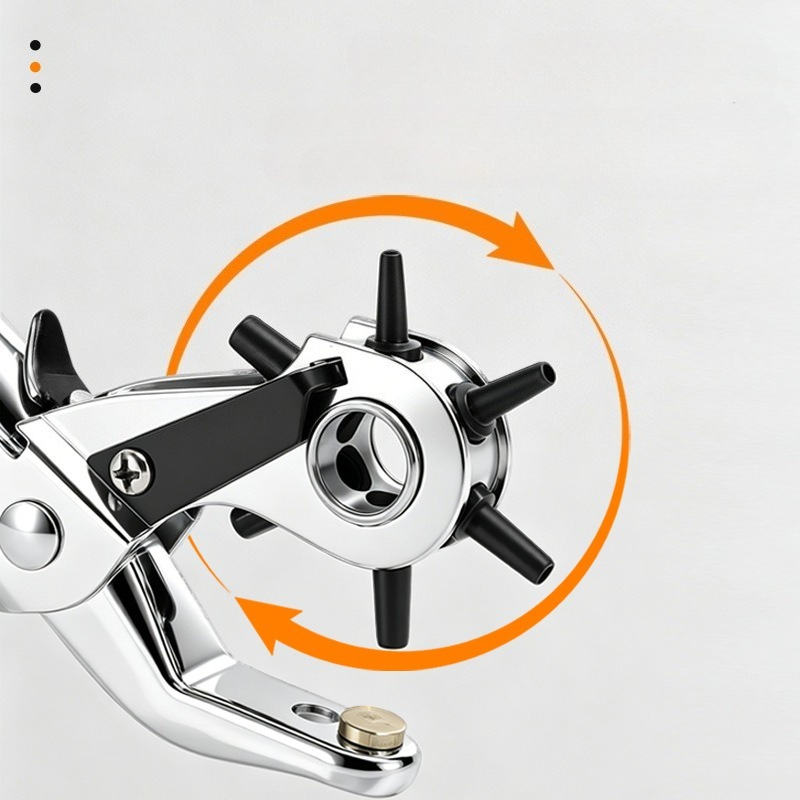 Leather Hole Punch Plier 9 Inc - Leather Punch Revolving recension och pris