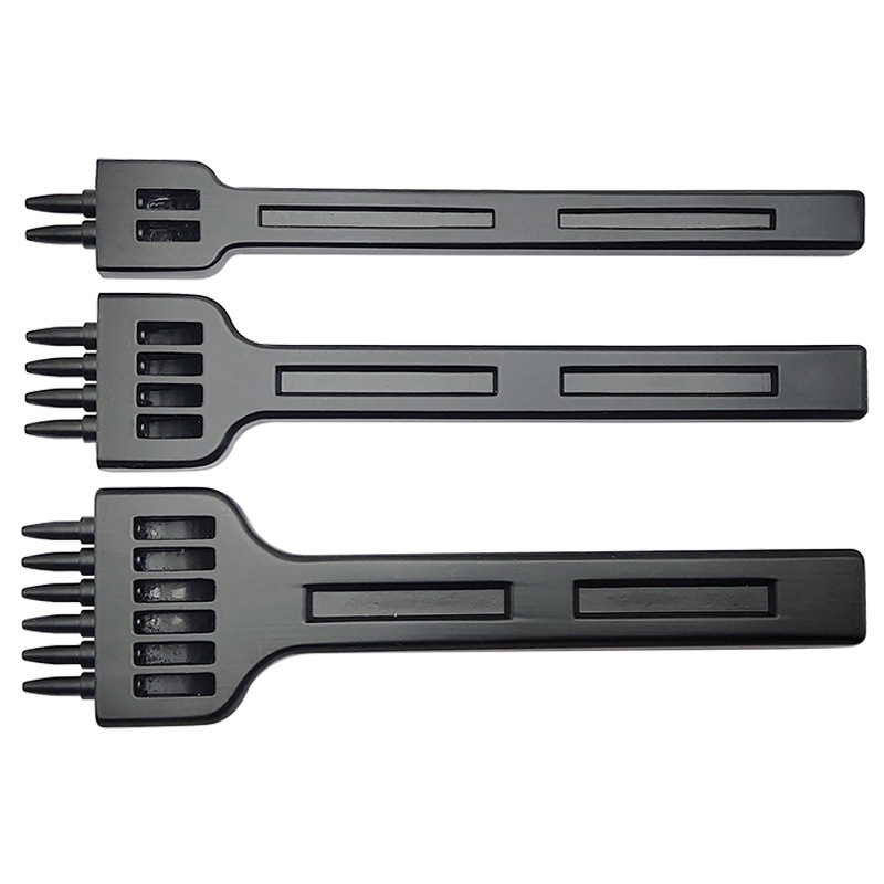 3pcs/set Alloy Steel DIY Leath - Leather Punch Revolving recension och pris