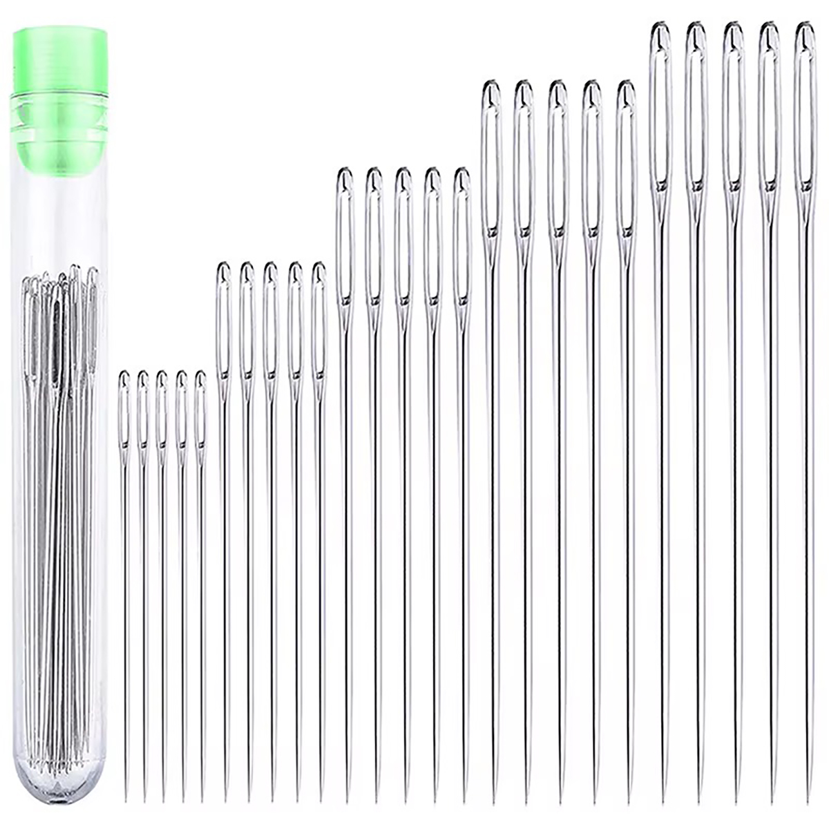 25 Pcs Large Eye Stitching Nee - Leatherwork Kit recension och pris