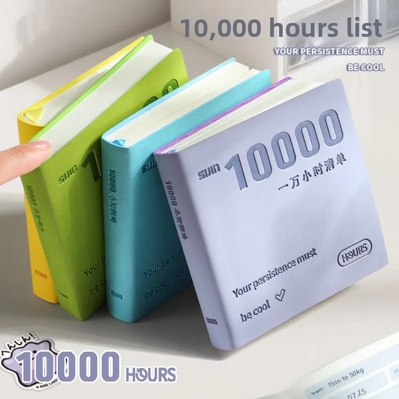 10000-Hour Leather Planner Sel - Leather Work Notepad recension och pris
