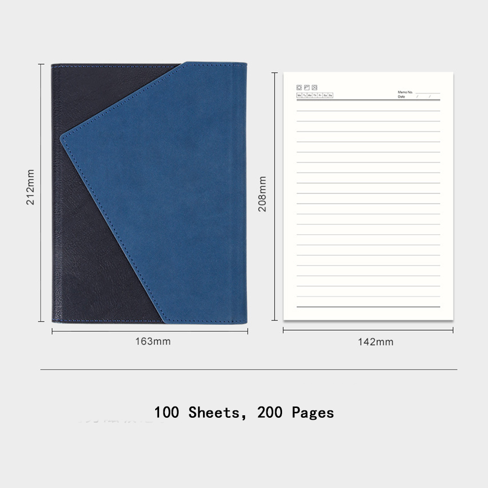 (Can Engrave Logo) A5 Leather  - Leather Work Notepad recension och pris