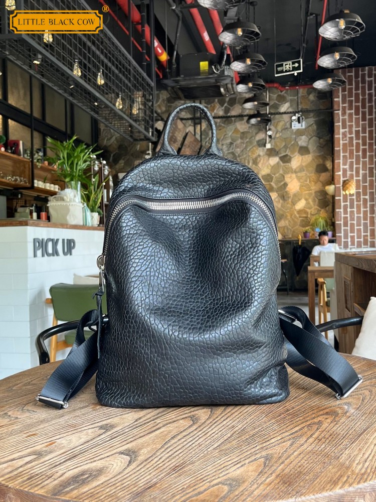 Soft Natural Sheepskin Casual  - Leatherwork Bag recension och pris