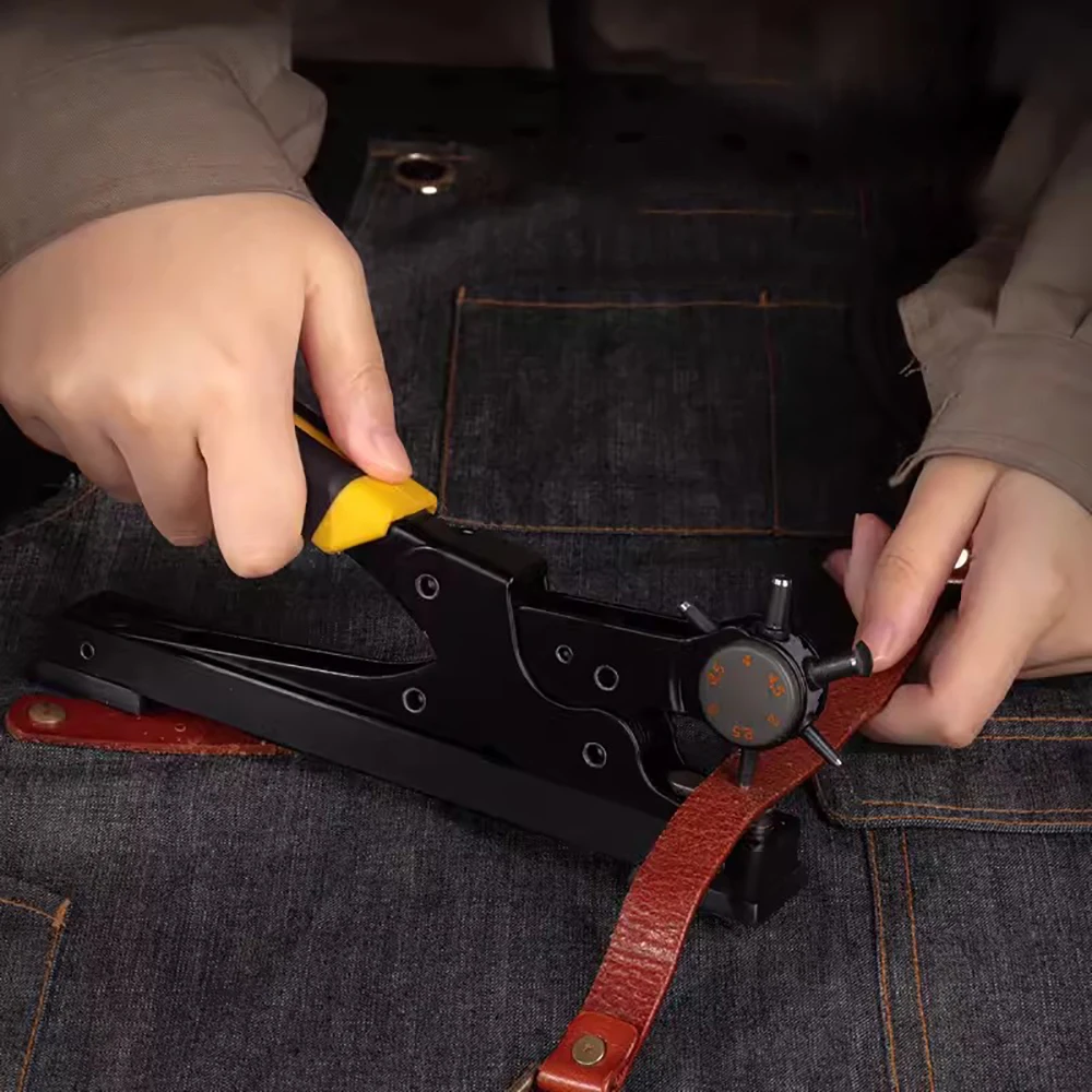 Leather Hole Puncher, Revolvin - Leather Punch Revolving recension och pris
