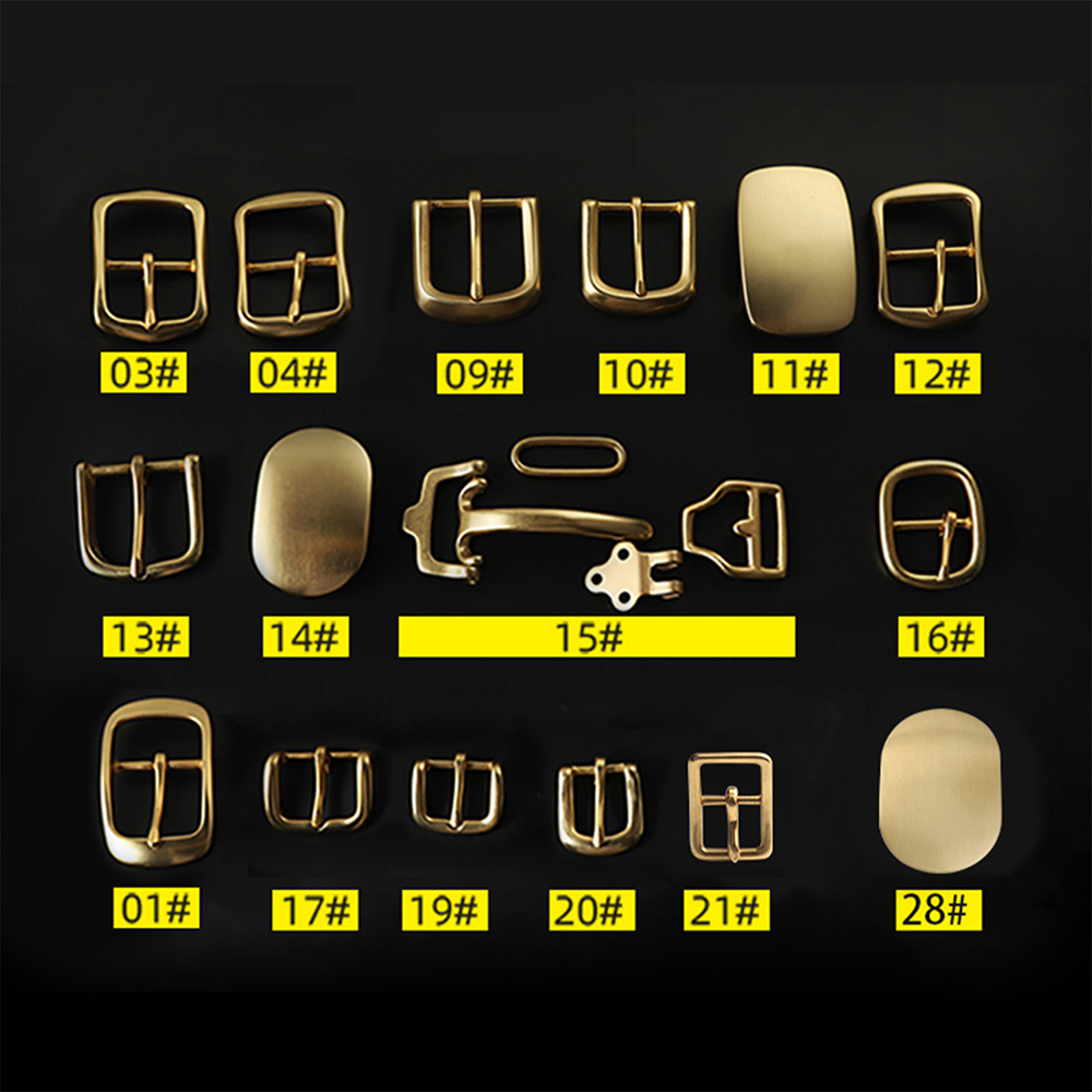 WUTA High Quality Solid Brass  - Leatherwork Hardware recension och pris