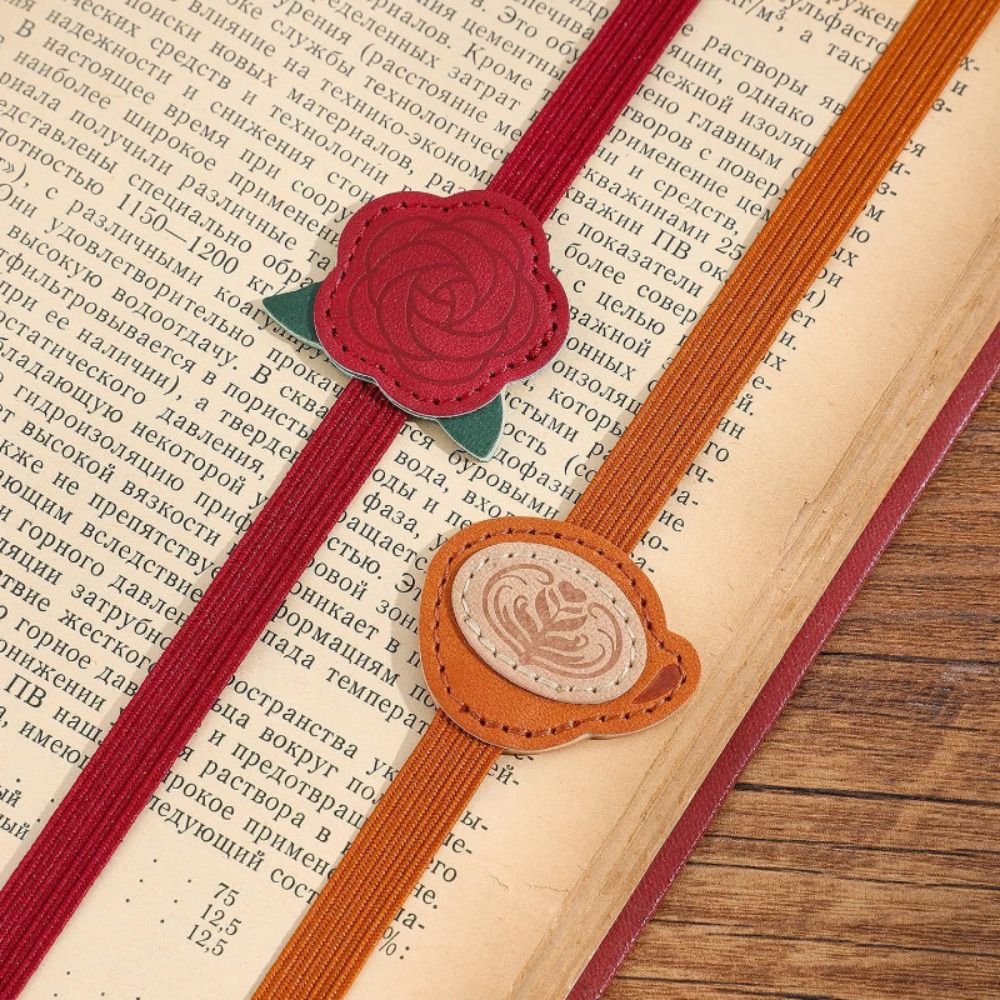 Vintage Elastic Bands Leather  - Leather Work Notepad recension och pris