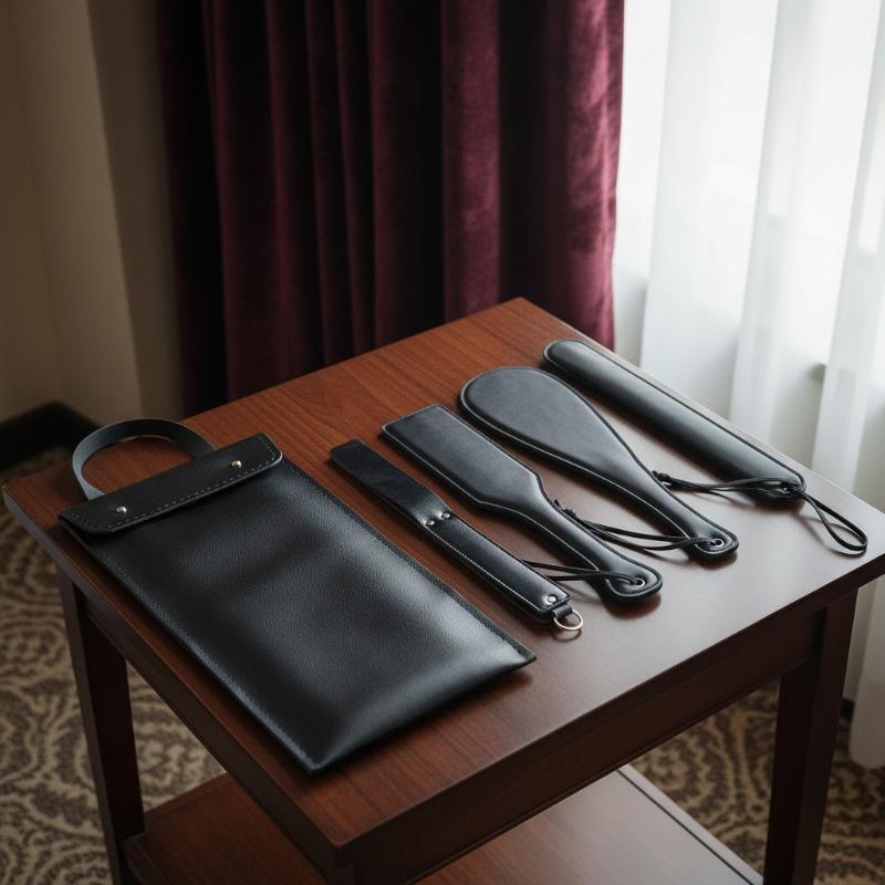 BDSM Spanking Paddle Beat Pu S - Leatherwork Kit recension och pris