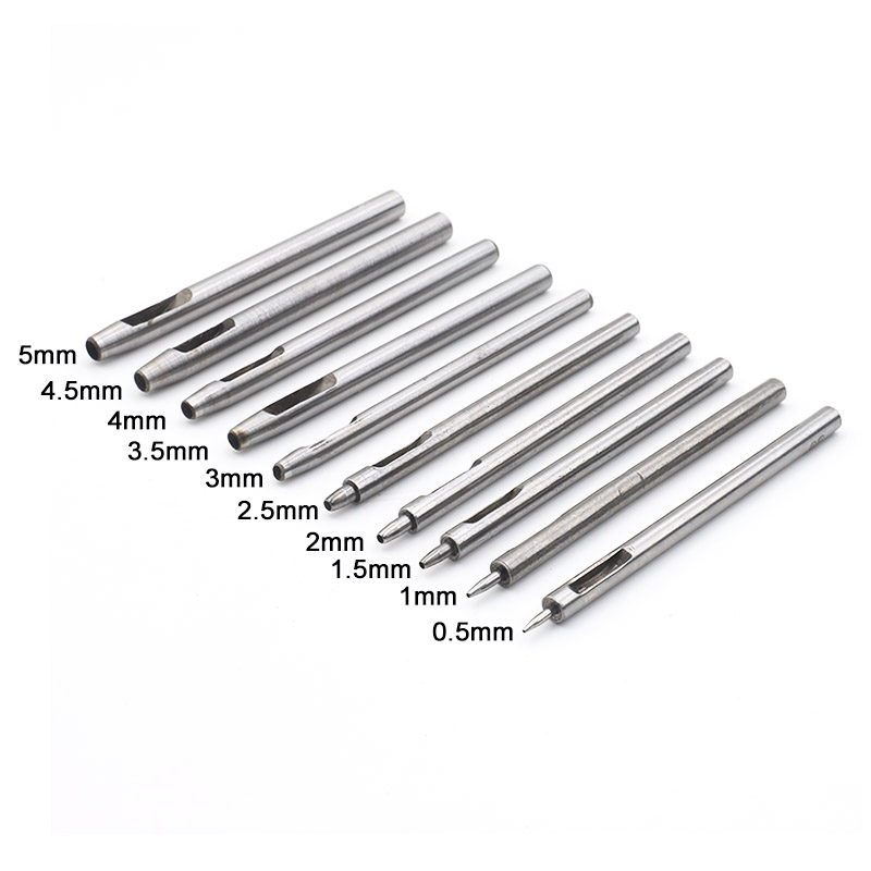 10pcs Rotary Leather Hole Punc - Leather Punch Revolving recension och pris