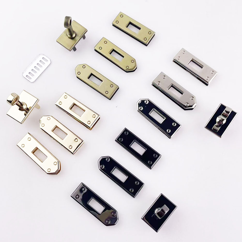 1set(4pcs) 46mm Gold/Brass Met - Leatherwork Hardware recension och pris