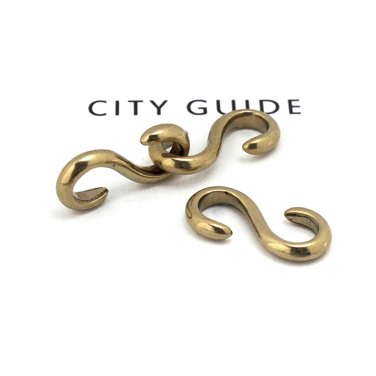 10 pcs S Shape Hook Solid Bras - Leatherwork Hardware recension och pris