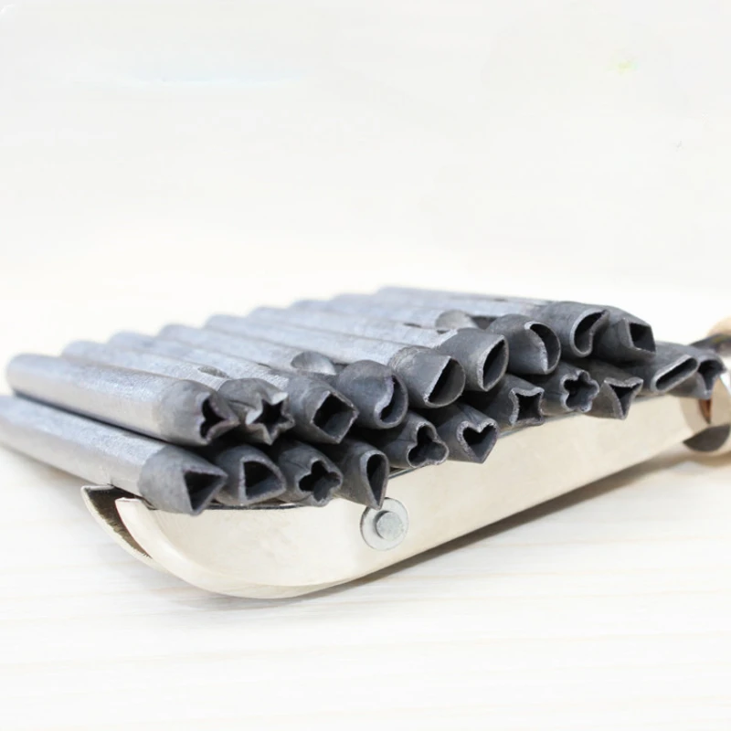 20pcs 5mm Iron Irregular Flowe - Leatherwork Machine recension och pris
