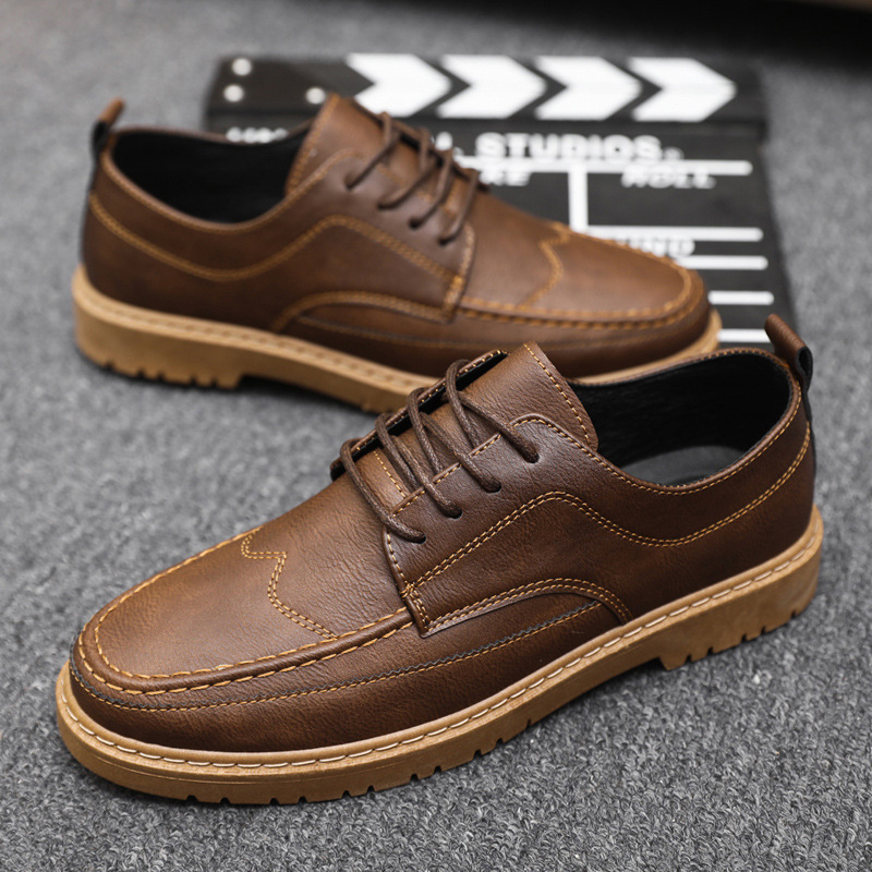 Brand Men's Casual Shoes Class - Leather Work Dress recension och pris