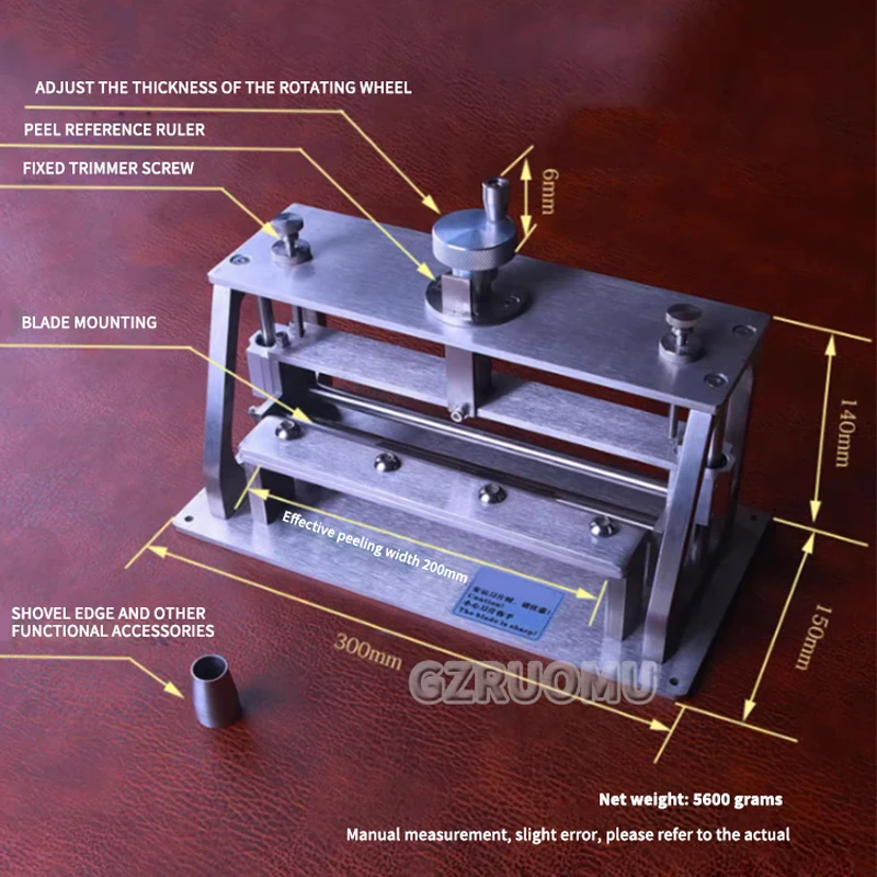 DIY Manual Leather Splitter Ma - Leatherwork Machine recension och pris