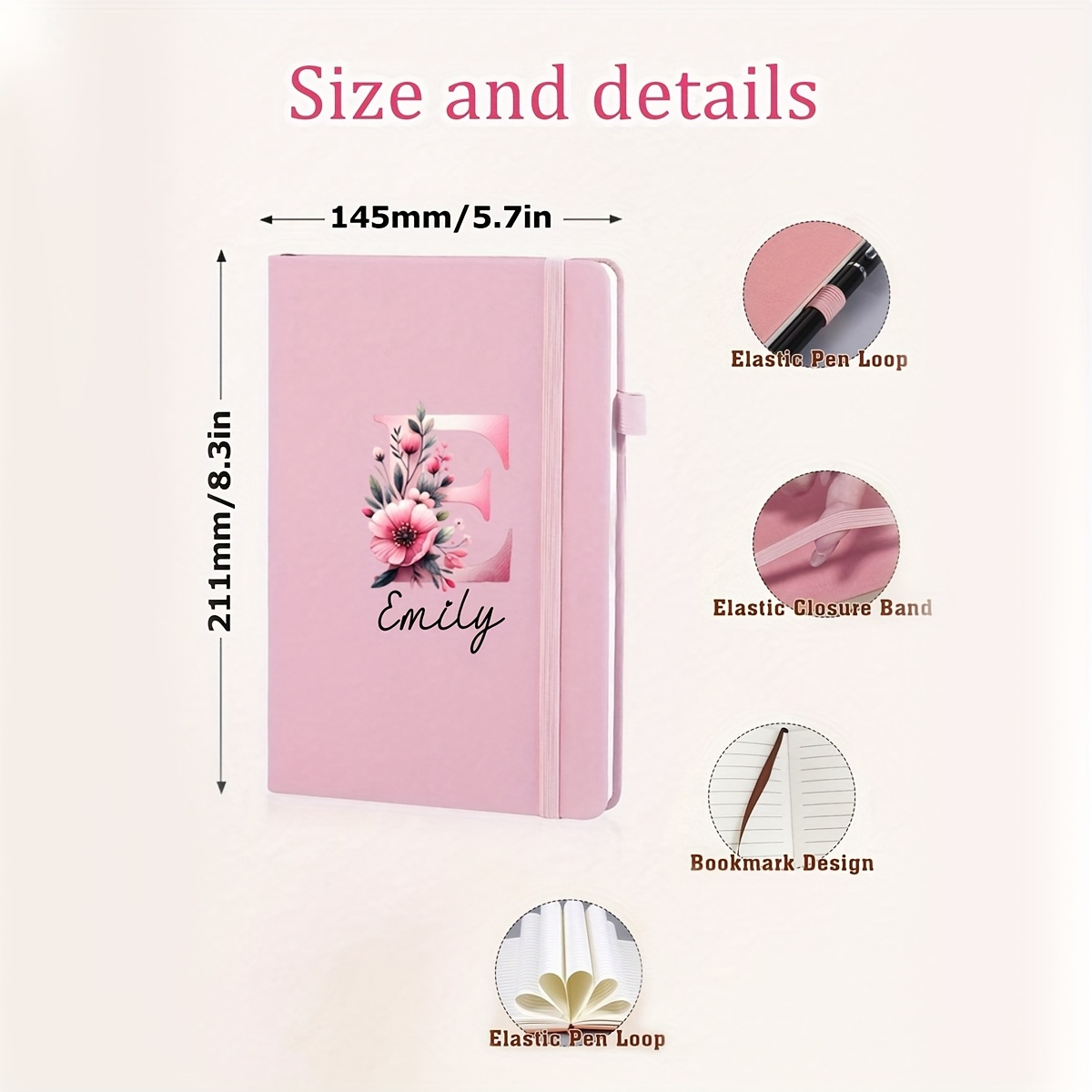 Personalized Name Leather Note - Leather Work Notepad recension och pris
