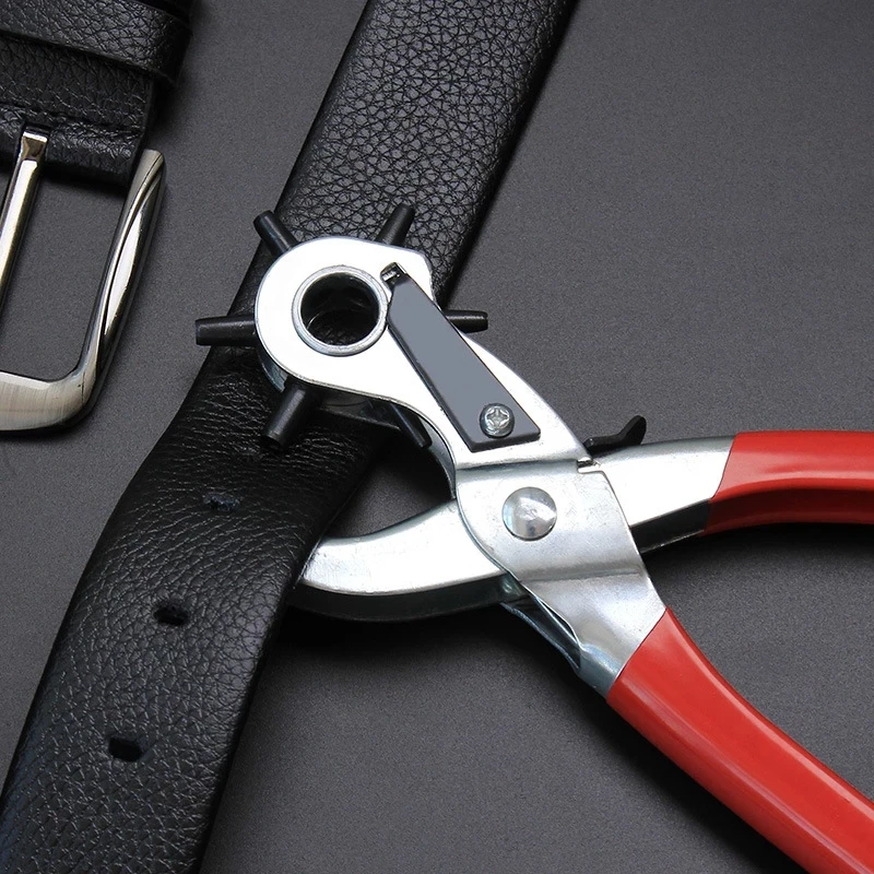 Leather Belt Hole Punch Plier  - Leather Punch Revolving recension och pris