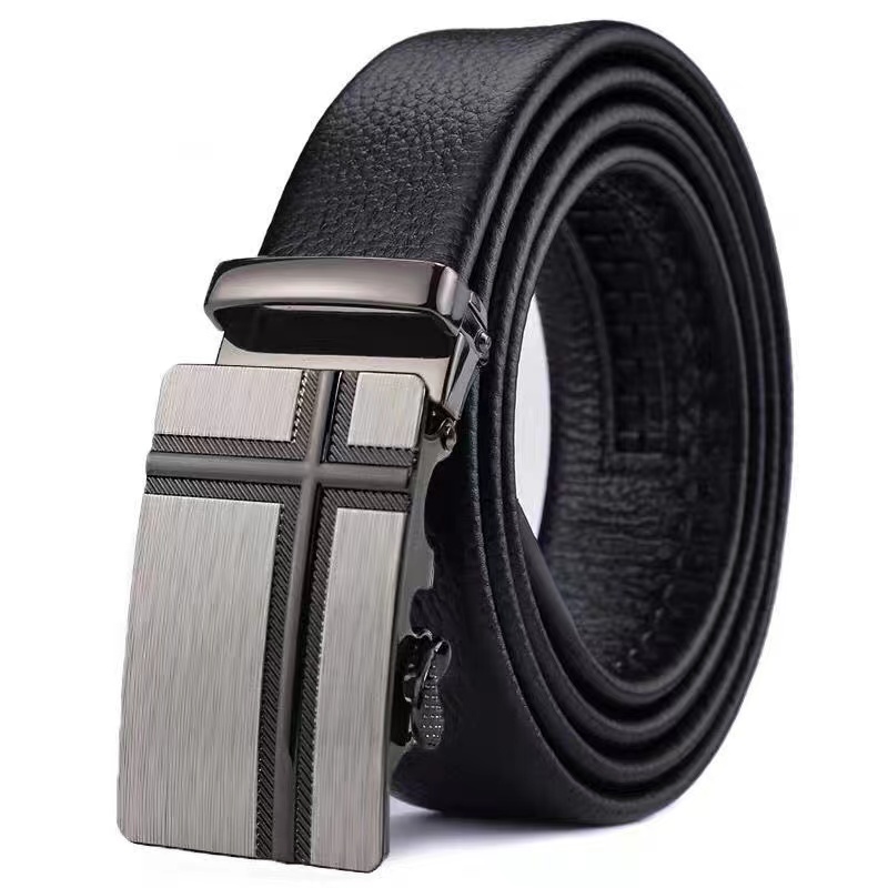 Fashion Business Men's Belt Ge - Leather Work Jeans recension och pris