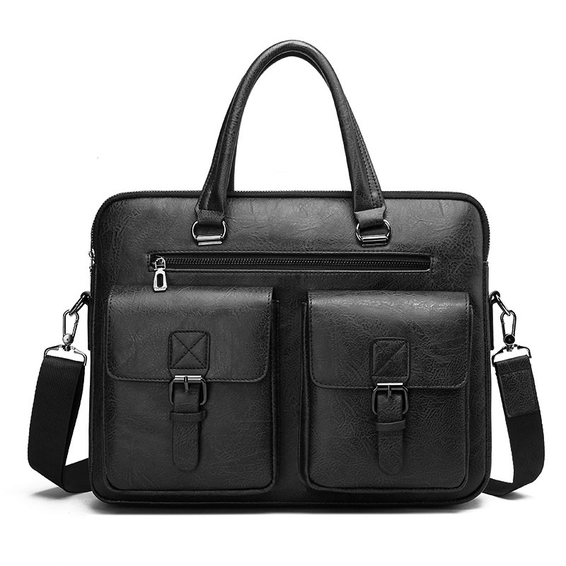 Luxury Brand Man Business Brie - Leatherwork Bag recension och pris
