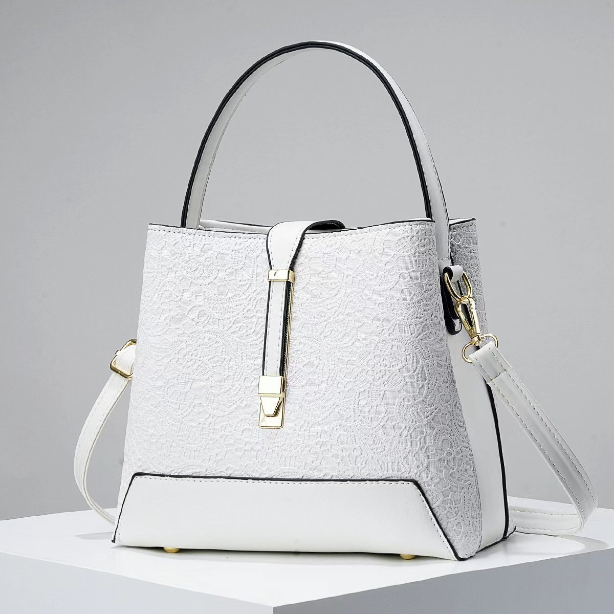 New Luxury Tote Bag Leather Cl - Leatherwork Bag recension och pris