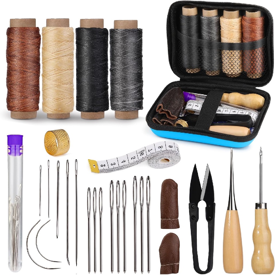 BUDDUR Leather Sewing Tools Ki - Leatherwork Kit recension och pris