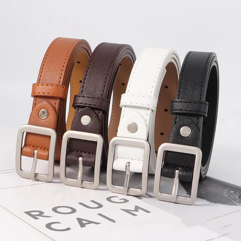 【IIOO】1pc Women's Belt Trendy  - Leather Work Jeans recension och pris