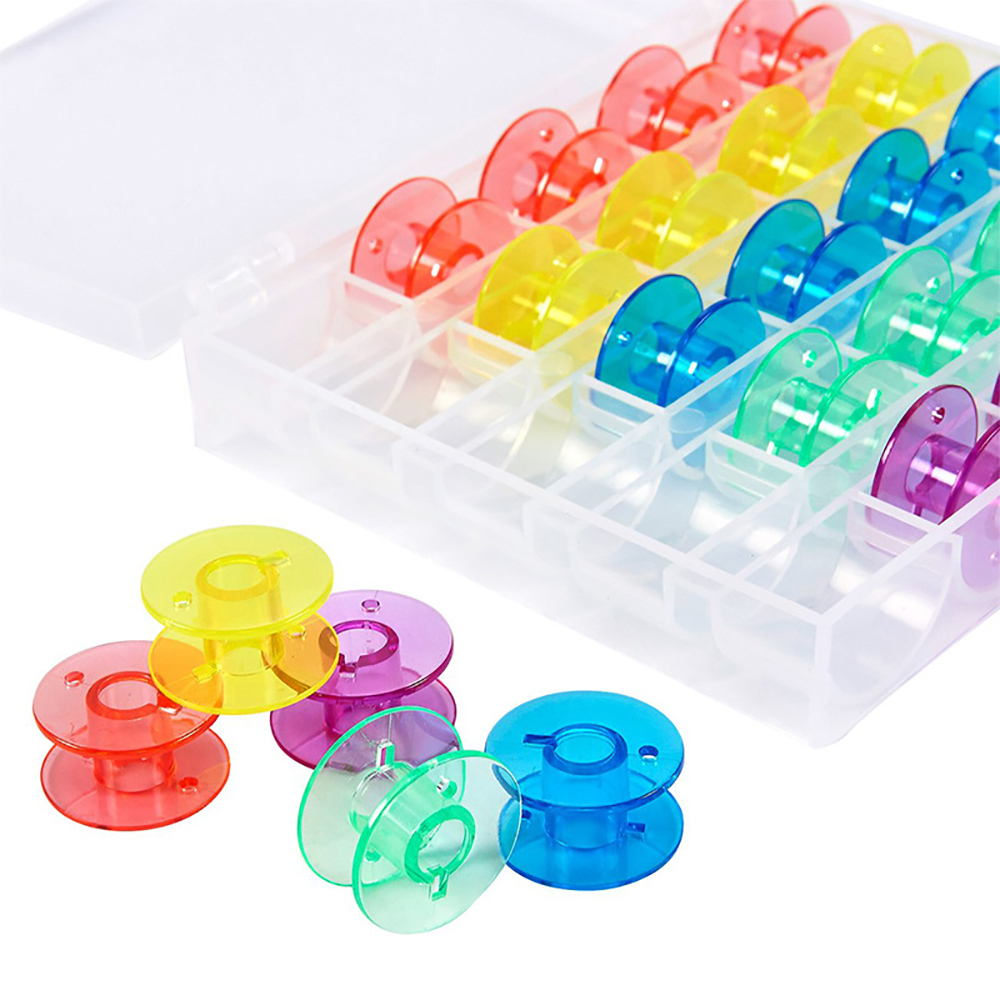 25Pcs/Set Plastic Threads Bobb - Waxed Thread Linen recension och pris