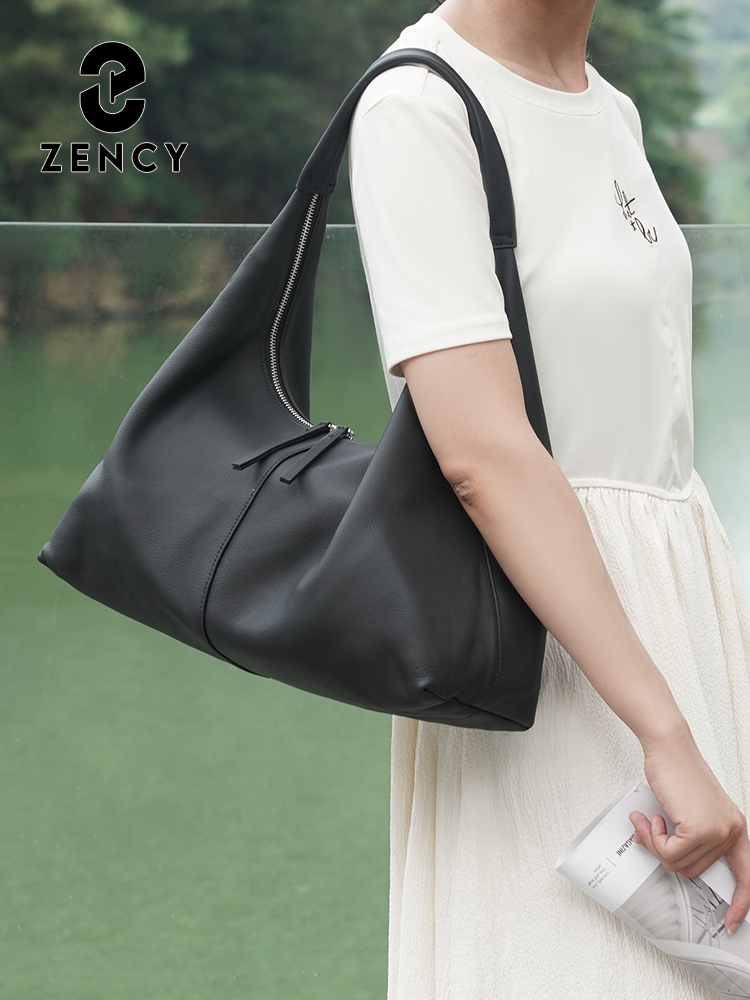 Zency Large Capacity Tote Bag  - Leatherwork Bag recension och pris