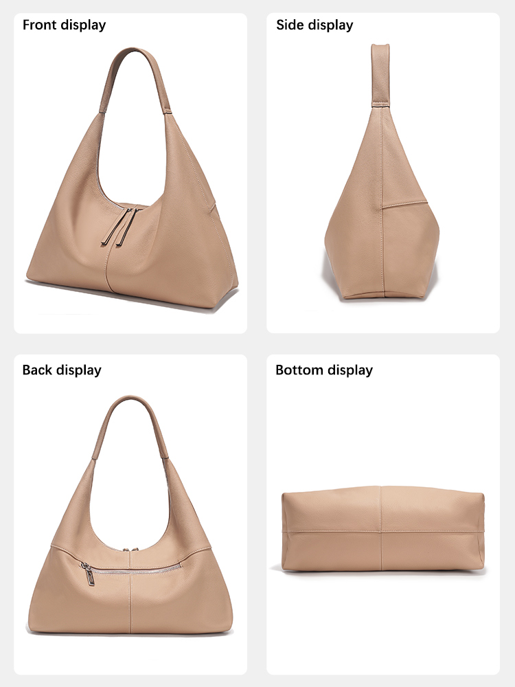 Zency Large Capacity Tote Bag  - Leatherwork Bag recension och pris