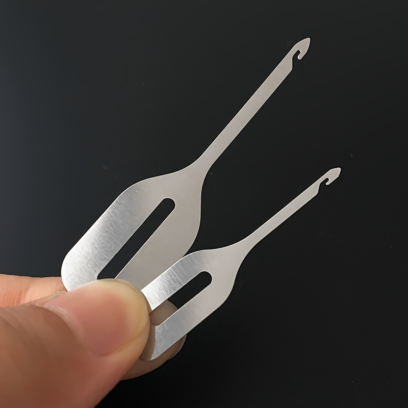 4pcs Stainless Steel Threader  - Waxed Thread Linen recension och pris