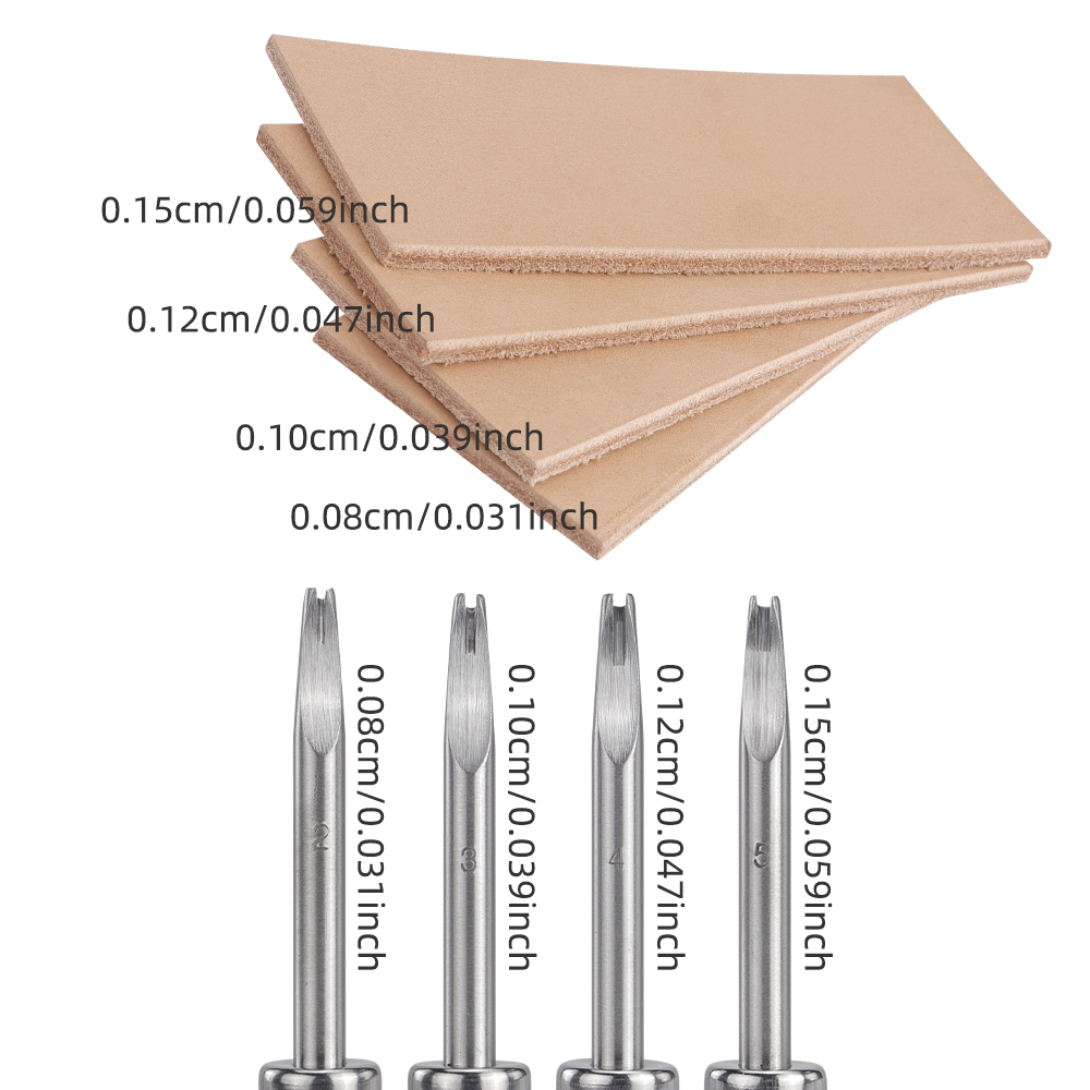1/4Pcs Leather Edge Beveler Sk - Leather Edge Beveler recension och pris