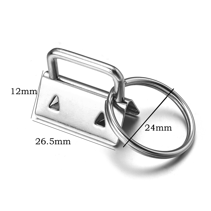 10pcs/Lot Tail Clip Key Fob Ha - Leatherwork Hardware recension och pris