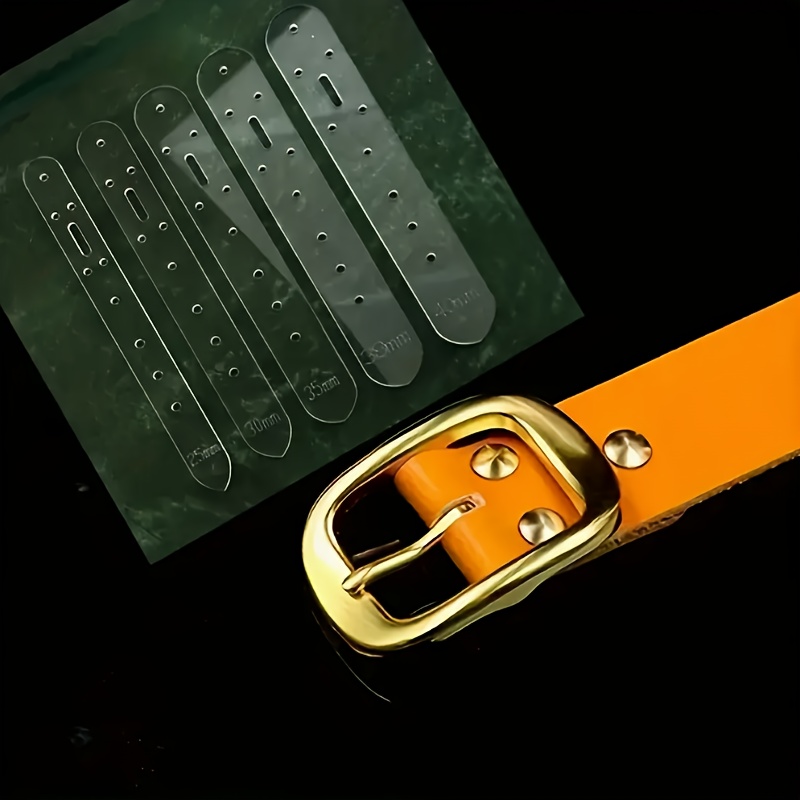 5PCSplastic Belt Hole Punching - Leatherwork Hammer recension och pris