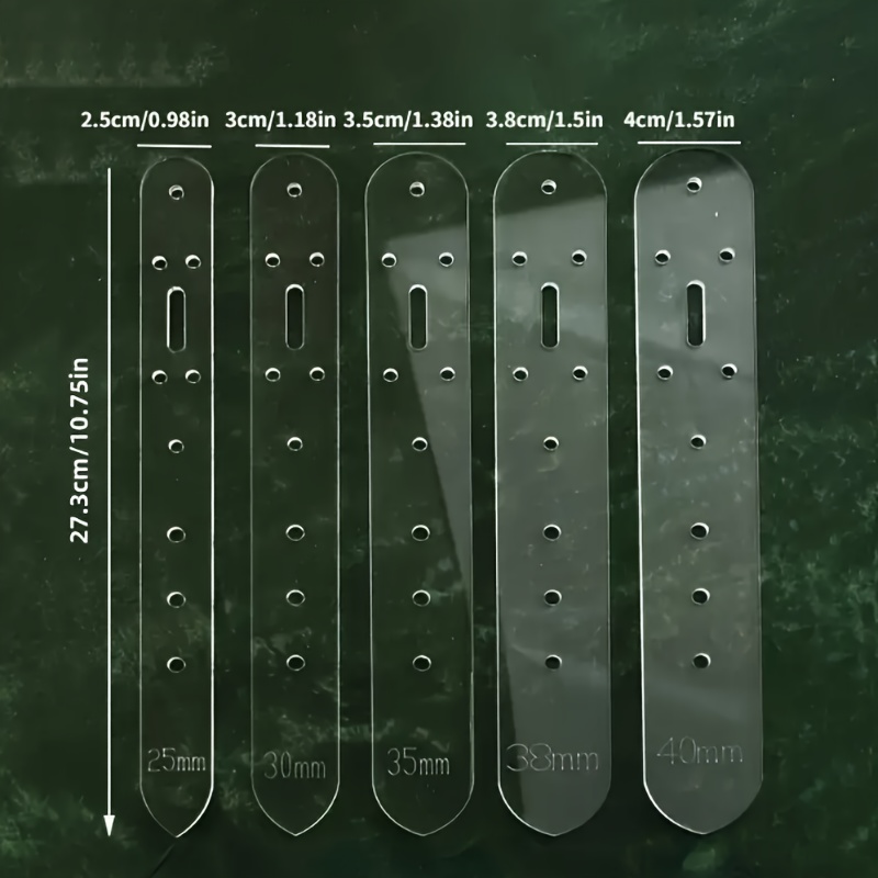 5PCSplastic Belt Hole Punching - Leatherwork Hammer recension och pris