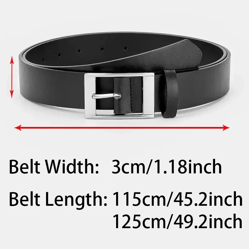 New Luxury Belt for Men PU Lea - Leather Work Jeans recension och pris