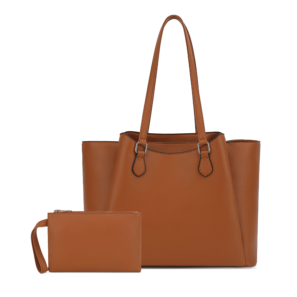 Tote Bag for Women, Large PU L - Leatherwork Bag recension och pris