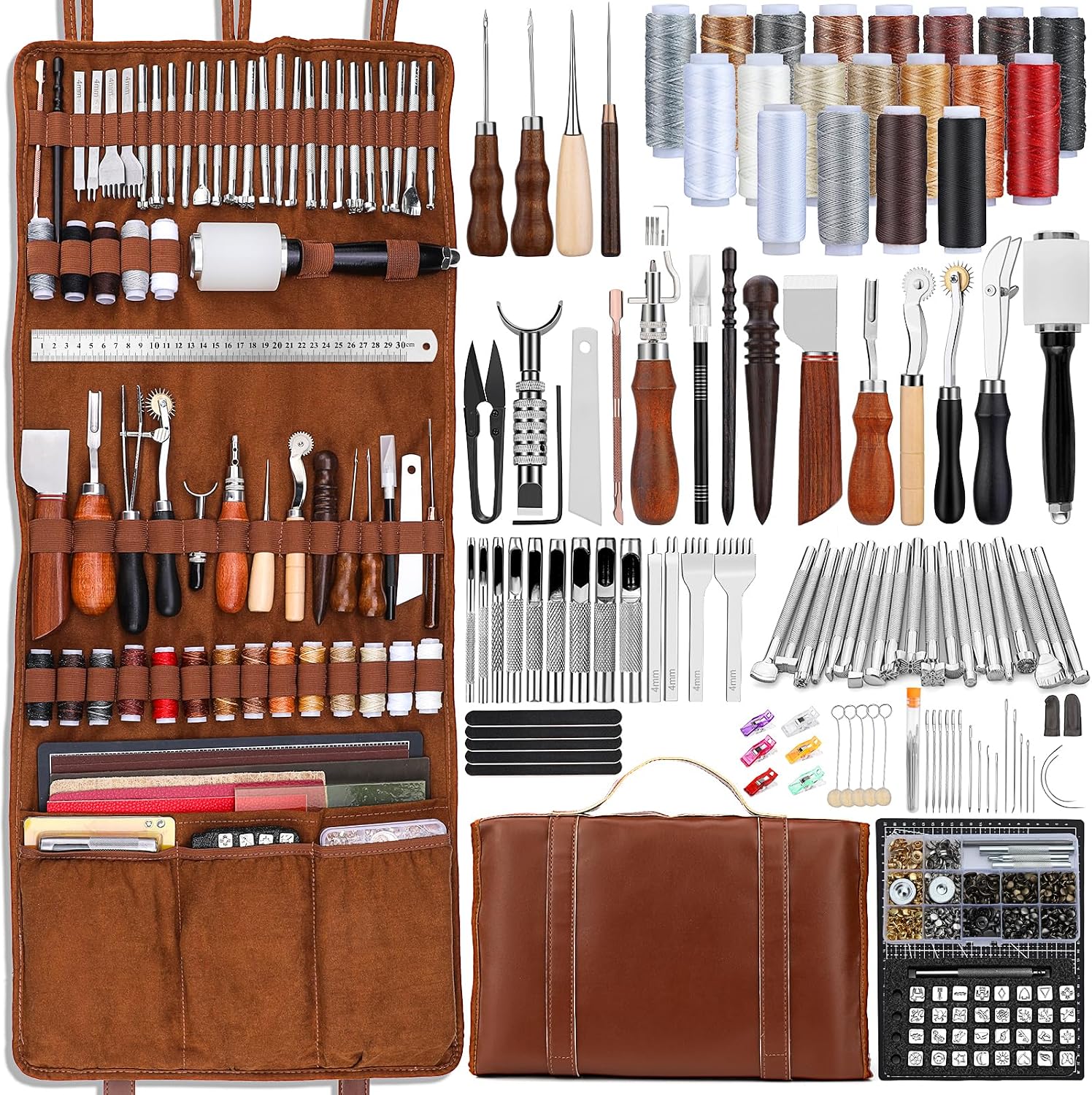 Leather Tooling Kit Leather Cr - Leatherwork Kit recension och pris