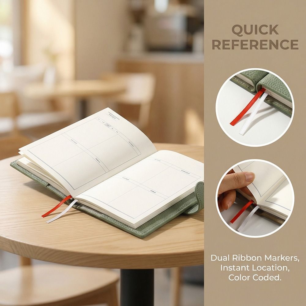 Travel Log Litchi Leather Port - Leather Work Notepad recension och pris