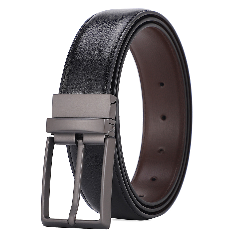 Reversible Pin Buckle Men's Be - Leather Work Jeans recension och pris