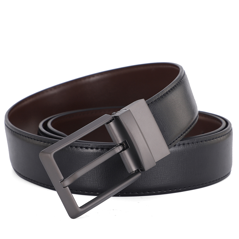 Reversible Pin Buckle Men's Be - Leather Work Jeans recension och pris