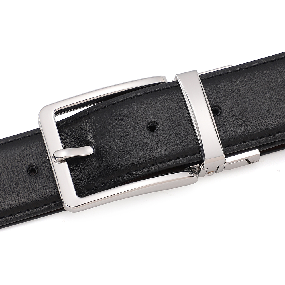 Reversible Pin Buckle Men's Be - Leather Work Jeans recension och pris