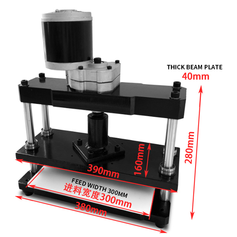New Die Punching Machine Small - Leatherwork Machine recension och pris