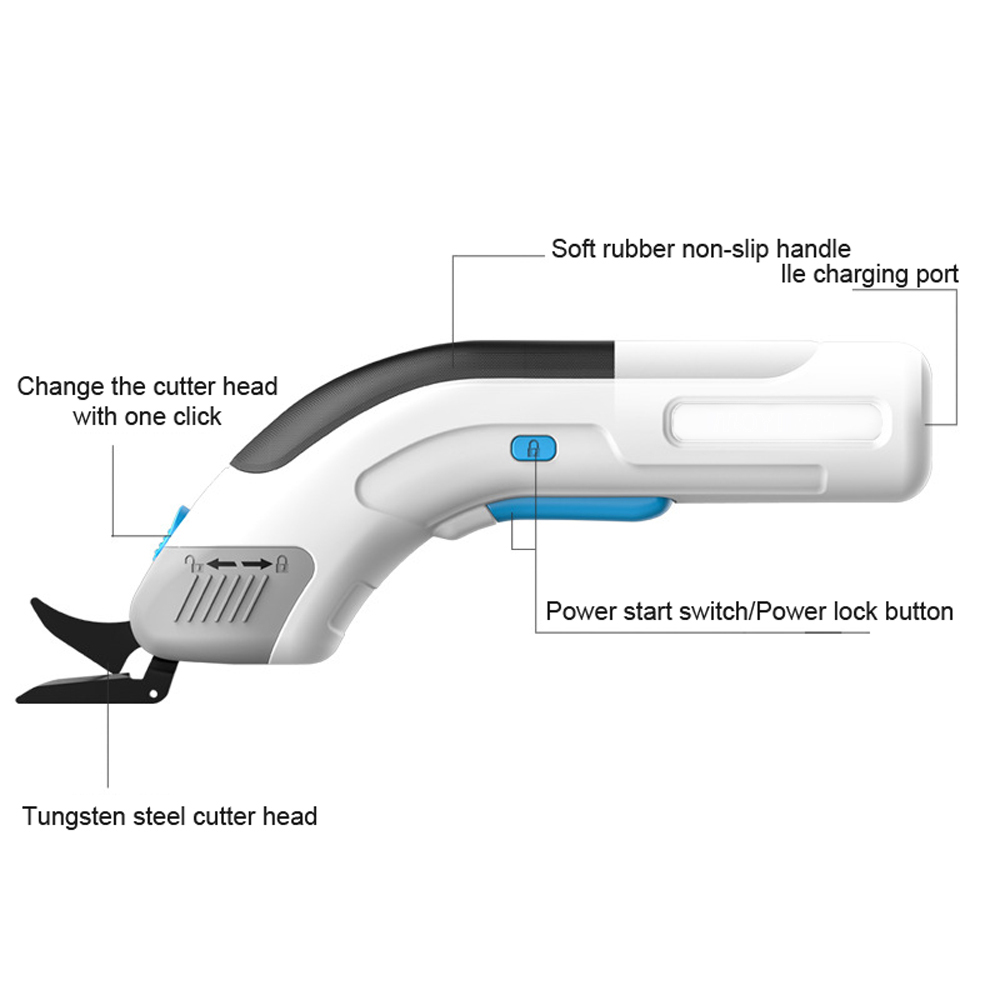 Electric Cloth Cutter High Spe - Leatherwork Machine recension och pris