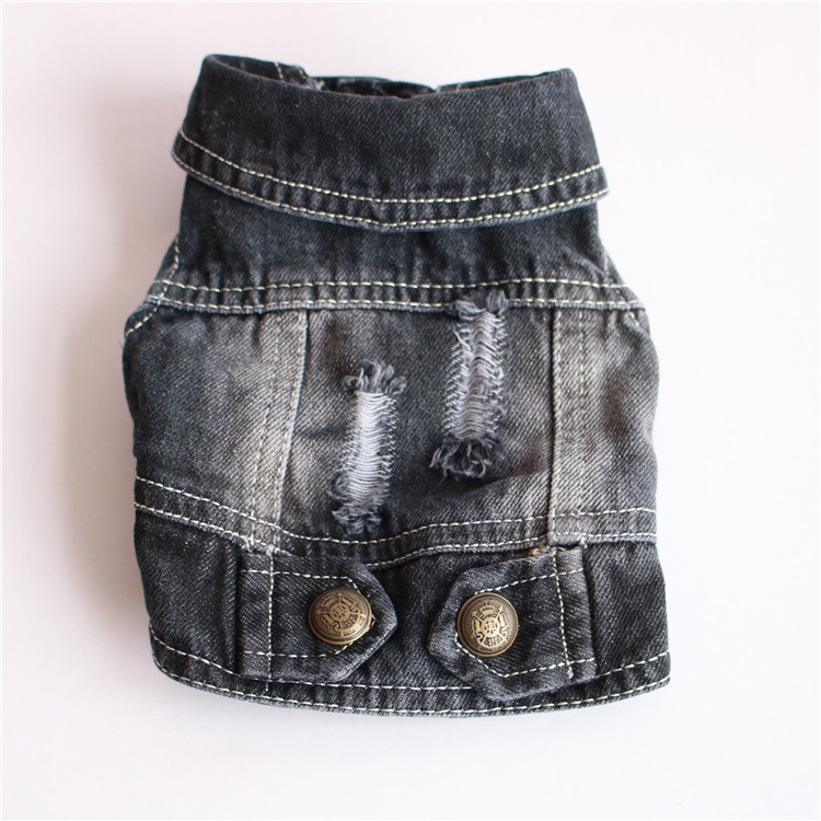 Wholesale Pet Clothes Fashion  - Leather Work Jeans recension och pris