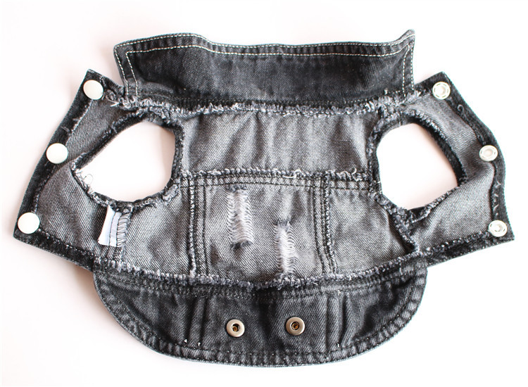 Wholesale Pet Clothes Fashion  - Leather Work Jeans recension och pris