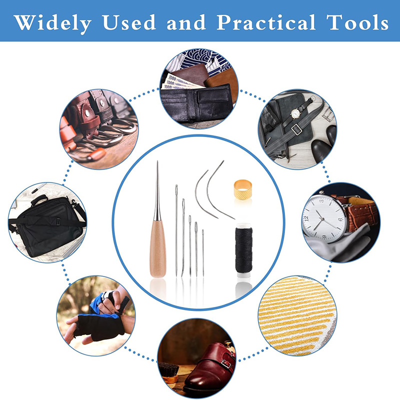 10/11Pcs Leather Sewing Kit Le - Leatherwork Kit recension och pris