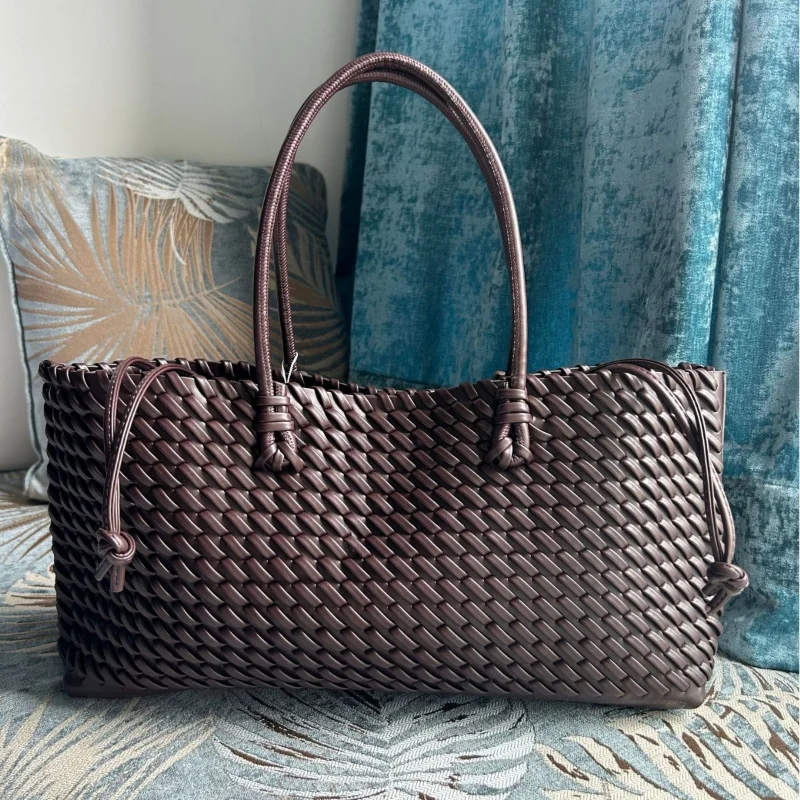 Handbag Top Handle PU Leather  - Leatherwork Bag recension och pris