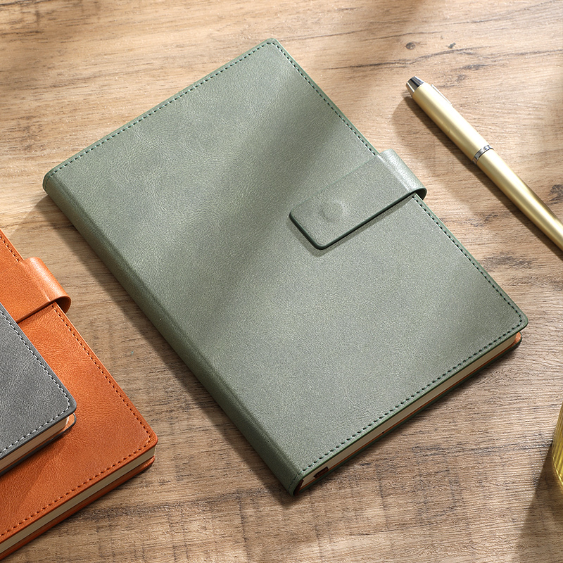 A5 Business Notebook Color-Cha - Leather Work Notepad recension och pris
