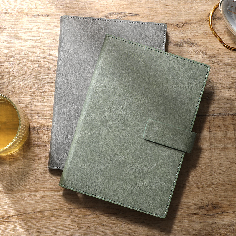 A5 Business Notebook Color-Cha - Leather Work Notepad recension och pris