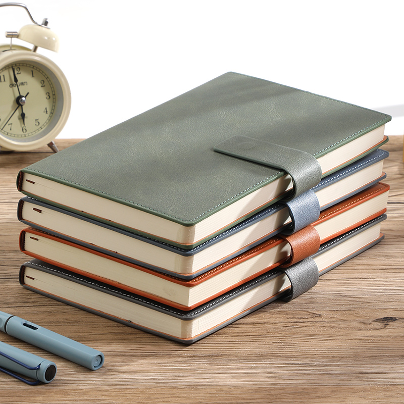 A5 Business Notebook Color-Cha - Leather Work Notepad recension och pris